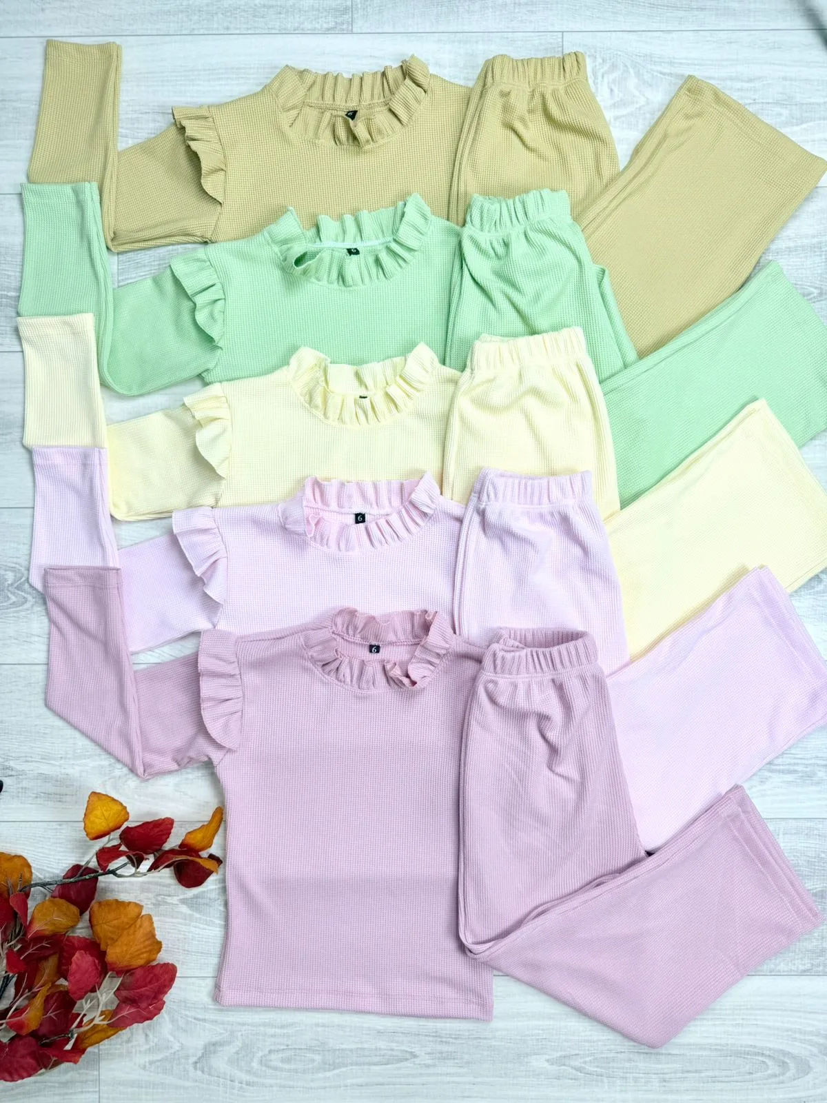 🍂 CONJUNTO ROSI NIÑA X CURVA