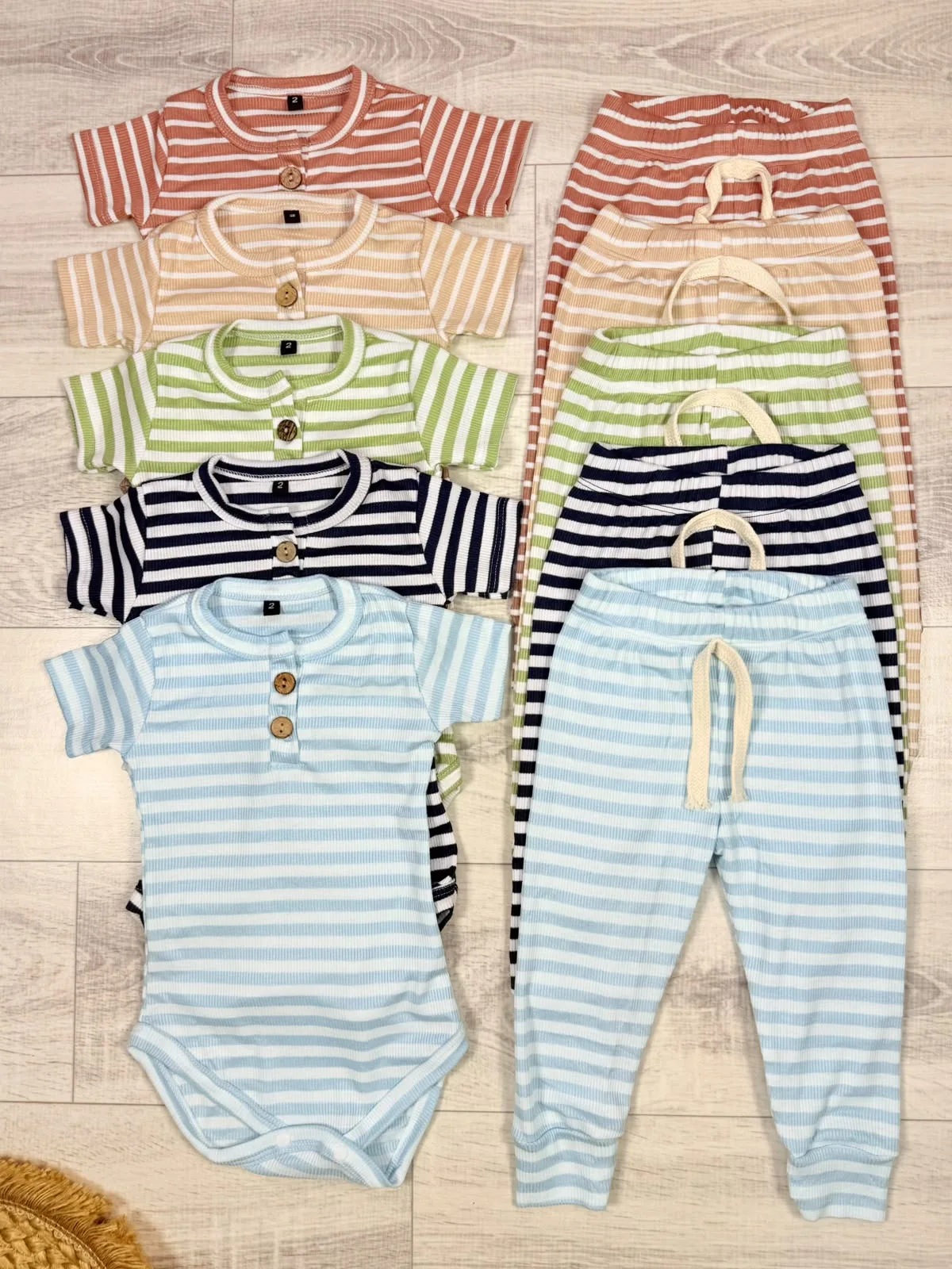☀️ CONJUNTO CARLITOS (rayas) X CURVA