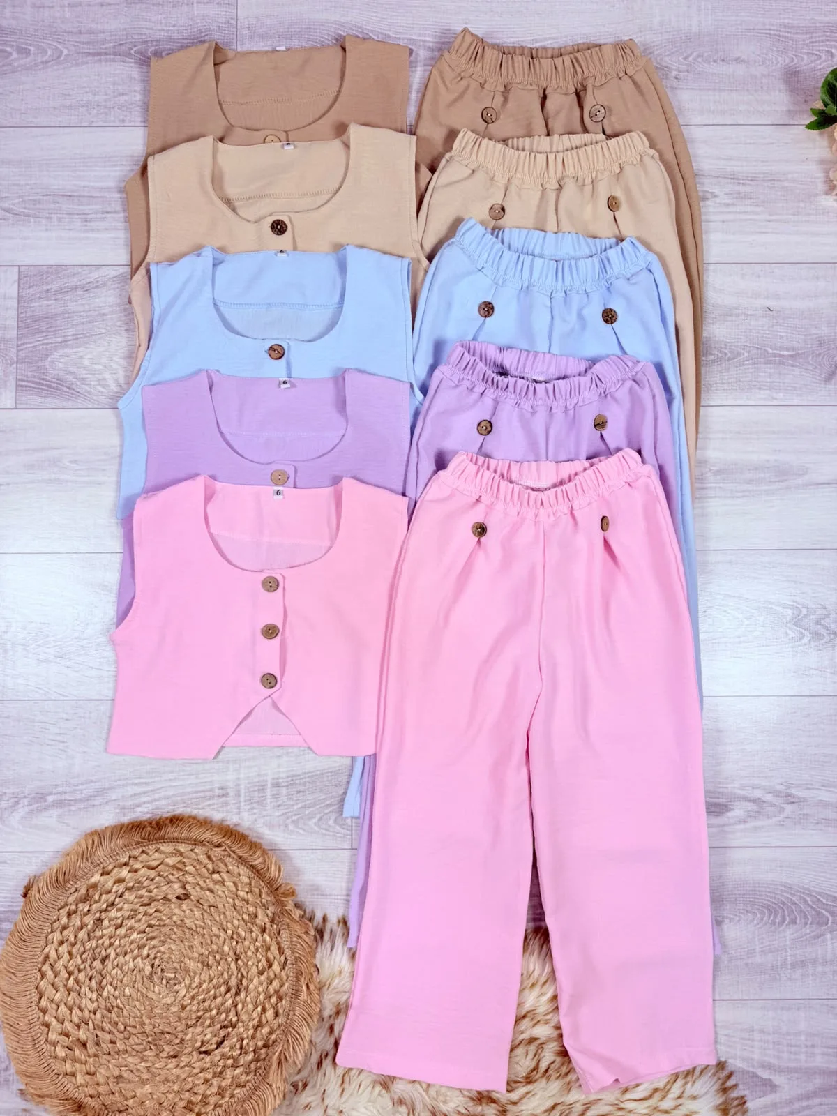 🌸 CONJUNTO VANIA NIÑA X CURVA