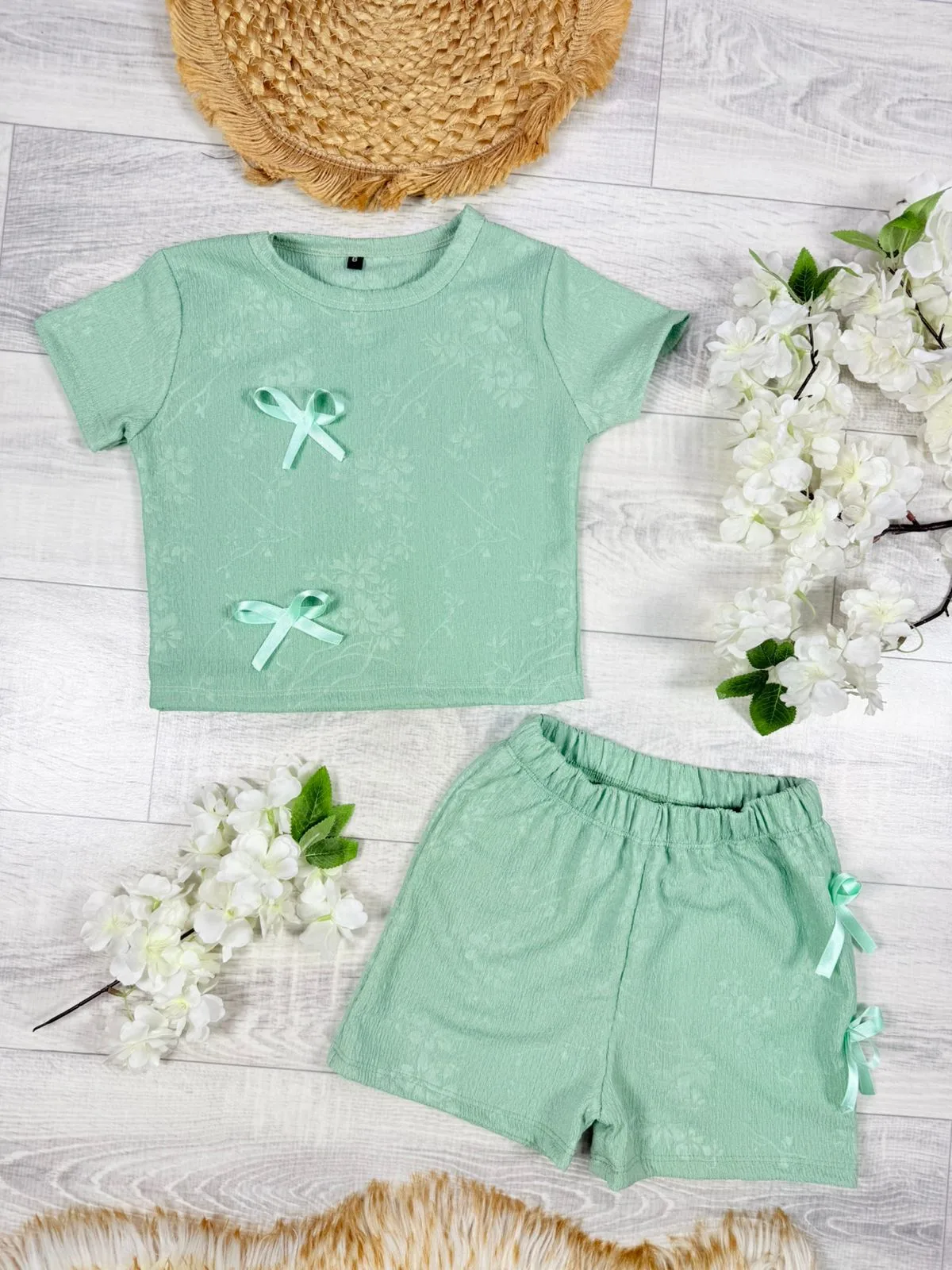 Alternative view of 🌸 CONJUNTO EVELYN (short) X CURVA