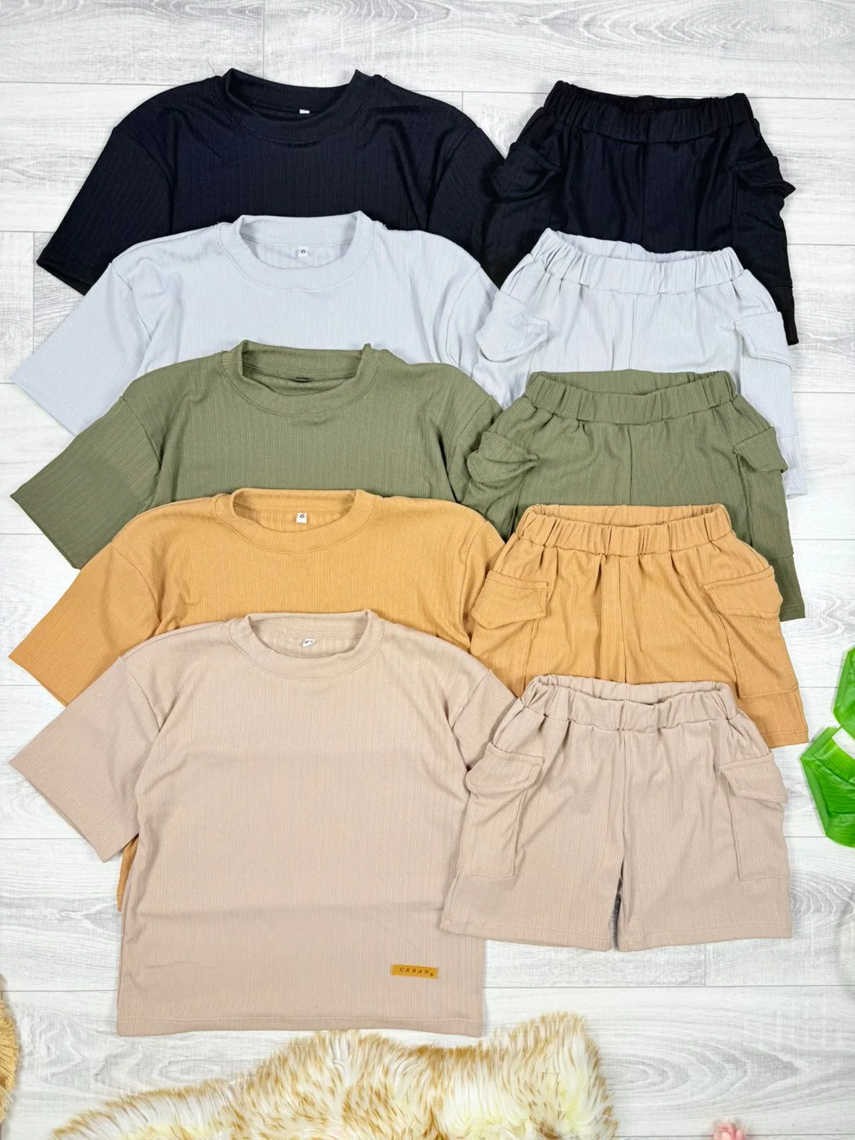 ☀️ CONJUNTO OVERSIZE NIÑO X CURVA